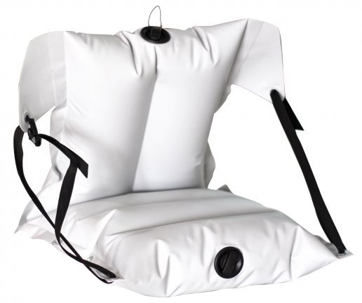 Кресло надувное байдарочное усиленное ЛКБ-850 светло-серое