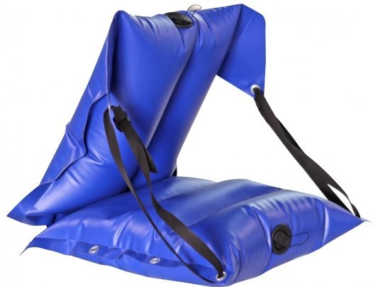 Кресло надувное байдарочное усиленное ЛКБ-850 синее