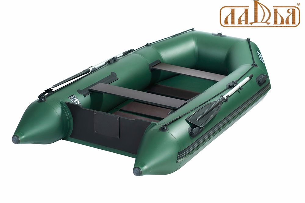 Моторная надувная лодка Ладья ЛТ-310МЕ со слань-ковриком
