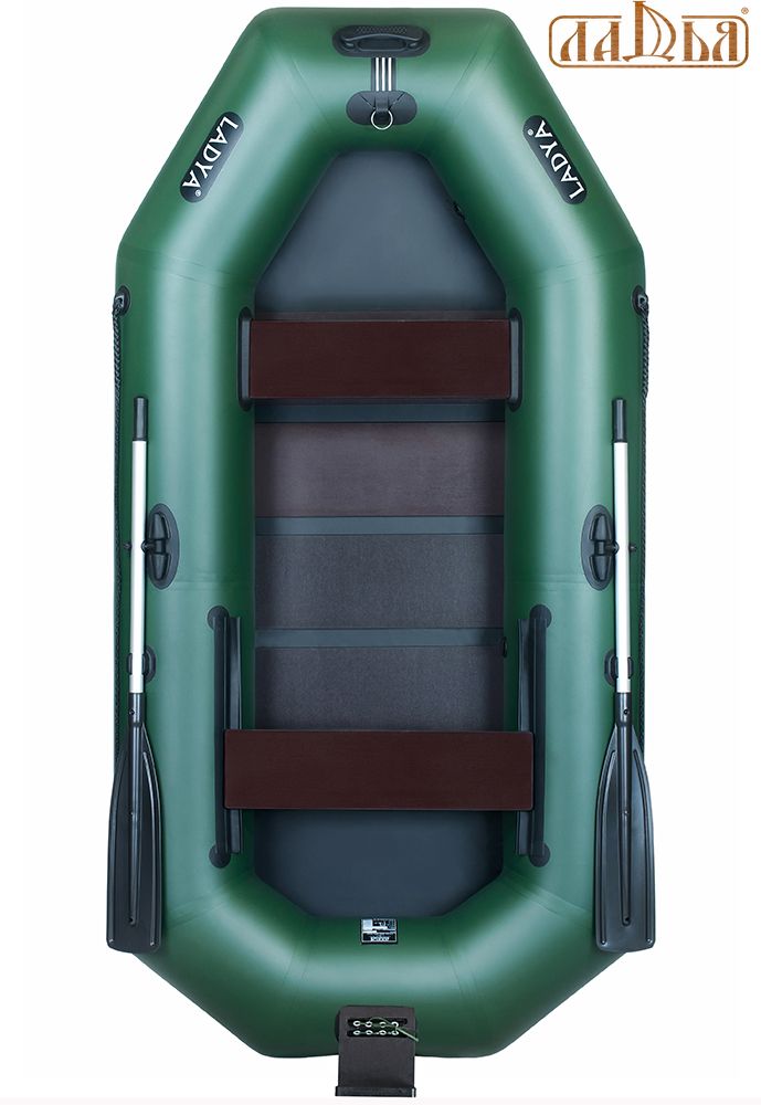 Надувний човен Ладья ЛТ-270ЕСТ зі сланевим килимком