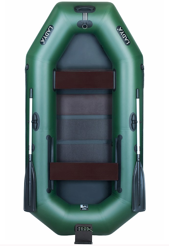 Надувний човен Ладья ЛТ-270ЕСТ зі сланевим килимком