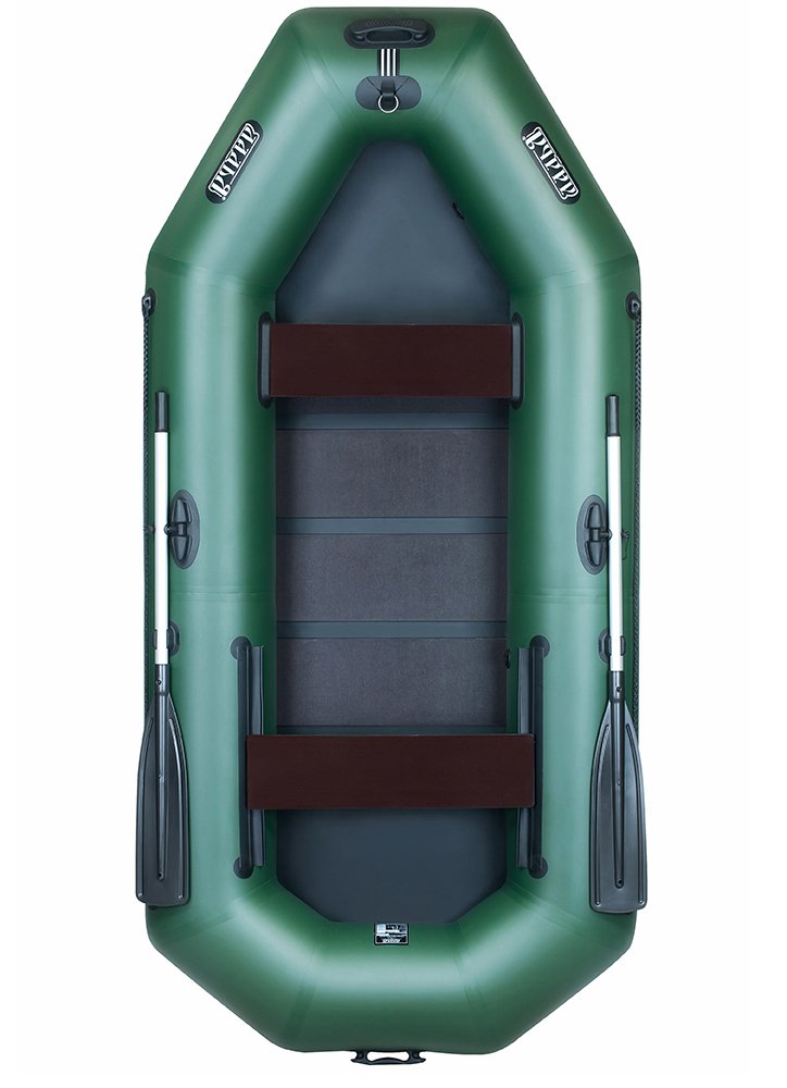 Надувний човен Ладья ЛТ-290ЕСБ зі сланевим килимком
