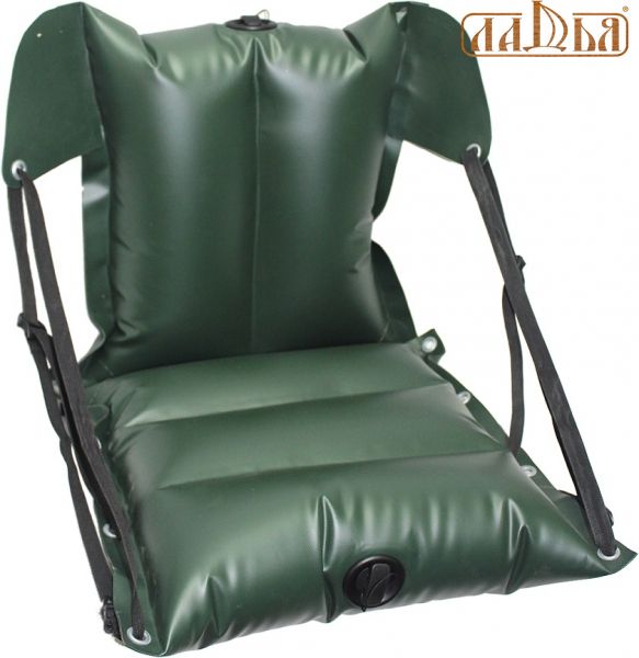 Крісло надувне байдаркове посилене ЛКБ-850 зелене