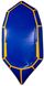 Надувний пакрафт Ладья ЛП-210 Каяк Базовий синій