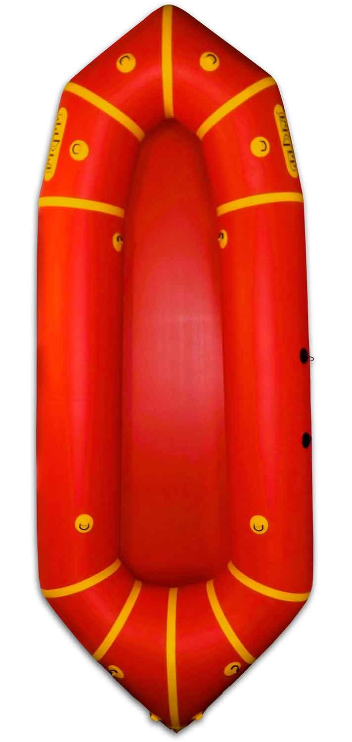 Надувной пакрафт Ладья ЛП-270 Каяк Базовый красный